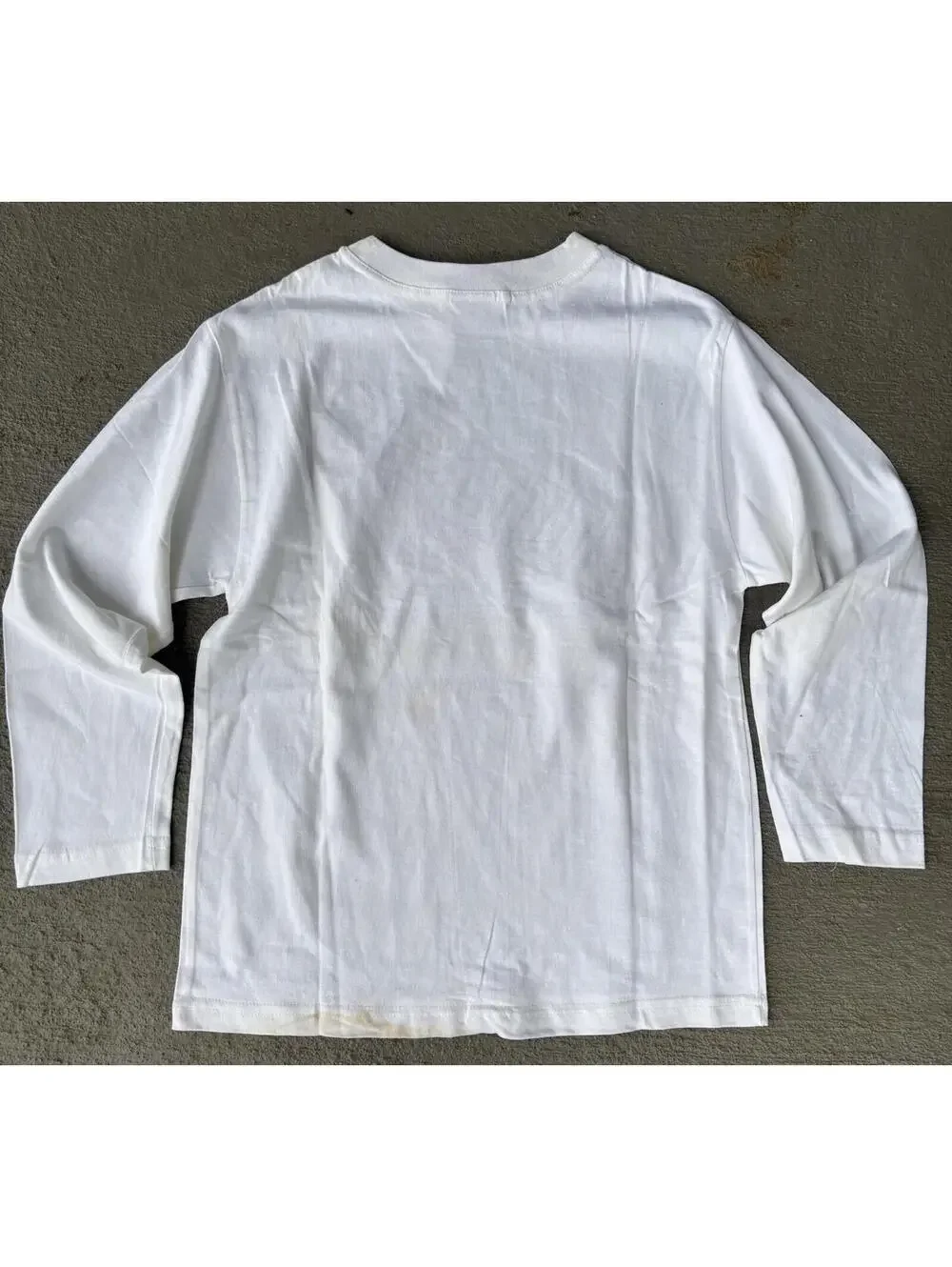 BRAND NEW vintage Guess Sportswear Logo Long Sleeve 90s NWT shirt Small - Picture 4 of 4